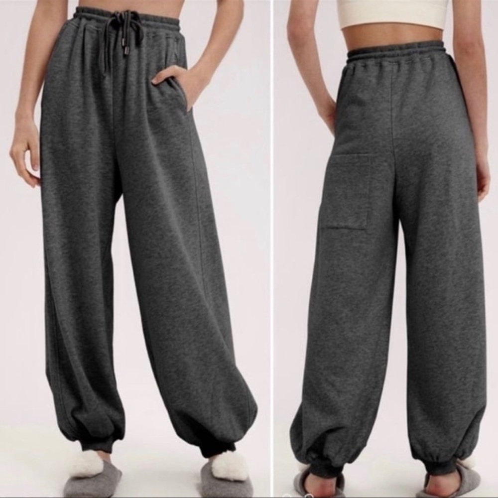 Nap Loungewear Balloon Cotton Sweatpants | large